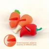 Heat-Resistant Silicone Pot Lid Holder With Carrot & Bell Pepper Design - Leak-Proof Non-Slip Kitchen Accessory, Keeps Lid Open To Reduce Spills