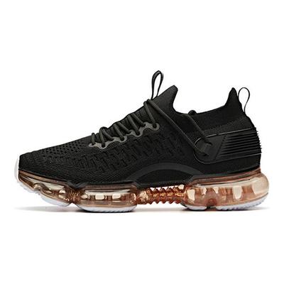 Seeed Air Cushion Shock Absorption Non-Slip Wear-Resistant Breathable Low-Top Running Shoes Women Sneaker Black 92925501-5