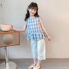 Girls' Stylish Summer Two-Piece Set