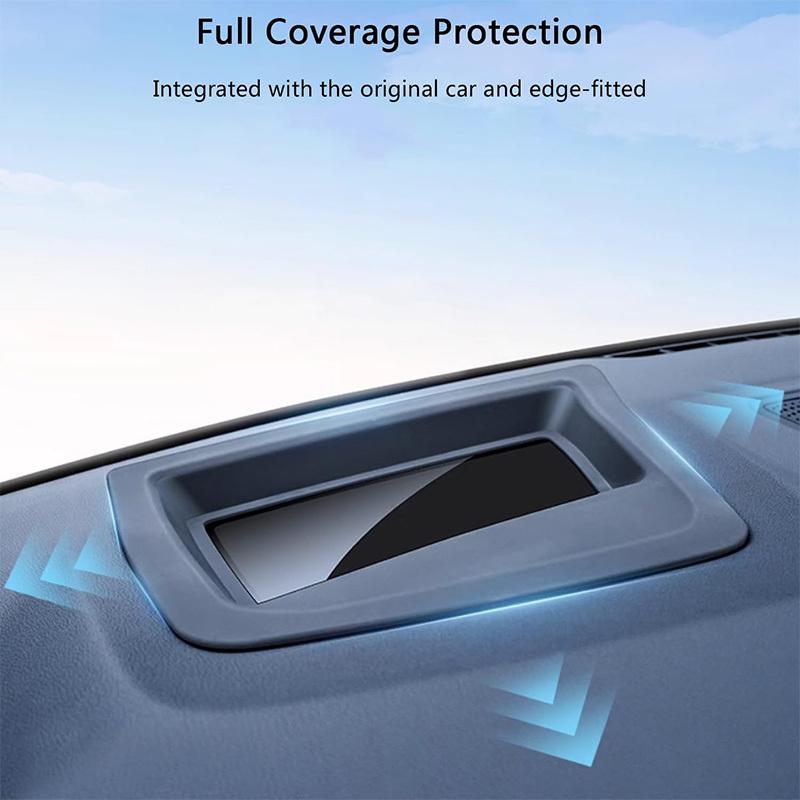 For 2024 BMW 5-Series G60 Car Hud Display Protective Cover HD Tempered Glass Anti Reflection Head Up Screen Protector Interior