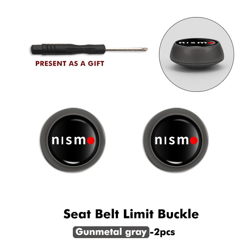 

Car Button Clip Zinc alloy Seat Belt Regulator Accessories For Nissan J11 J10 Teana J31 Maxima Juke Cube Murano Skyline