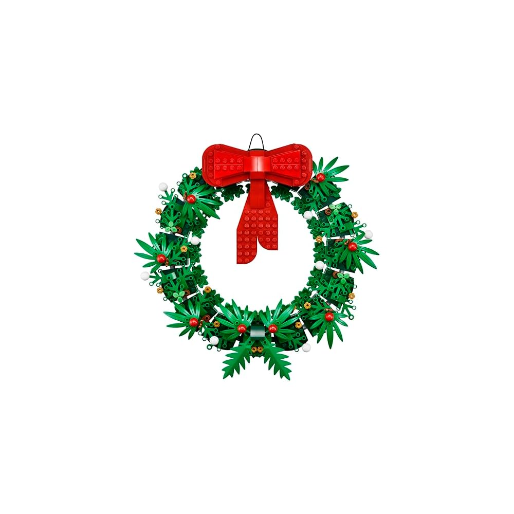 LEGO Christmas Wreath 2-in-1 Building Toy for Kids Ages 8-11 Decorative Gift 40426