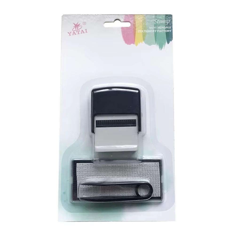 Business Address Custom Personalized Stamp Alphabet Number Rubber Stamp  Handicrafts Printing