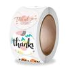 100-500pcs Round Thank You Stickers for Envelope Seal Labels Gift Packaging Decor Birthday Party Scrapbooking Stationery Sticker