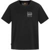 Timberland Rückenaufdruck Outdoor Atmungsaktiv Geruchsresistent Kurzarm T-Shirt Damen Tops Schwarz A65VB-001
