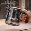 Quandu Handmade Glass Tea Infuser Pot