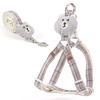 Dog Cat Harness Leash Cute Cartoon Cat Collar Adjustable Breathable Pet Vest Traction Rope Small Medium Dog Chain Puppy Supplies