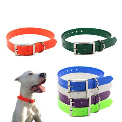 Collari per cani in TPU, impermeabili, deodoranti, resistenti allo sporco, facili da pulire, 10 colori, prodotti per animali domestici