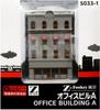 Rokuhan Z Gauge S033-1 Office Building A Ivory, 1/220 Scale Layout Structure, Modern Japanese Cityscape Miniature, Precision Model Railroad Accessory
