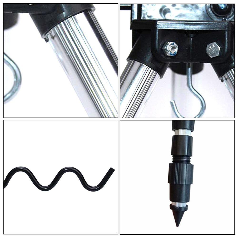 Ruhebasis Meeresrutenhalter Rahmen Teleskopisches Angelstativ Ständer Angelrutenhalter Angelgerät