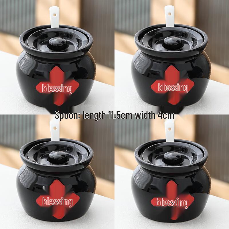 Ruhan 400mL Ceramic Double Boiler Stew Pot Set