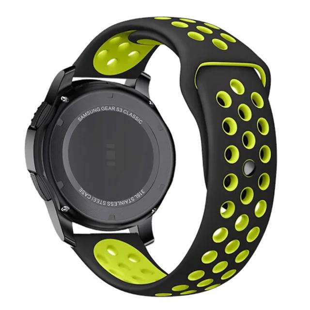 20mm 22mm Silicone Strap for Samsung Galaxy Watch 7 6 5 4 Classic 5pro/Gear S3 Bracelet for Huawei Watch 4/3/GT5 4 2e 46mm Band