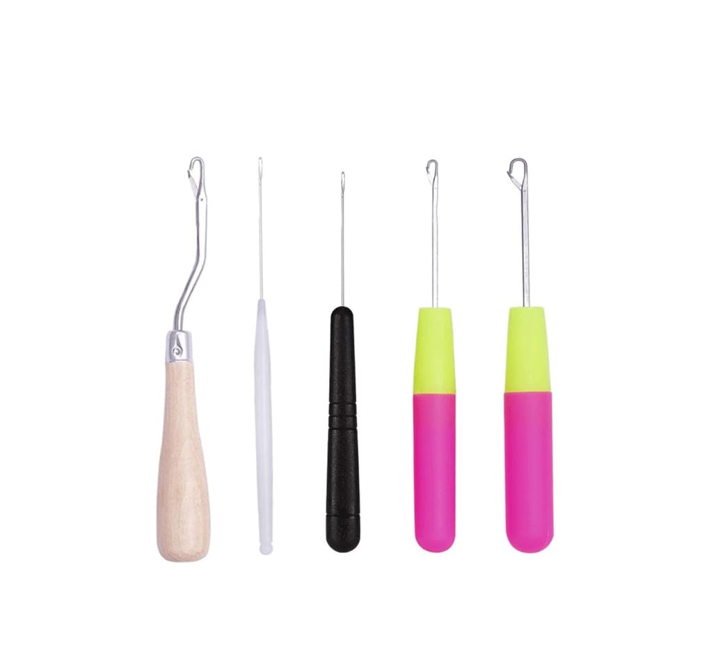 

Knitting Kit, 5-Piece Crochet Set for Beginners, Clover Crochet Hooks, Knitting Kit, Hat, Carpet, Convenient Gift