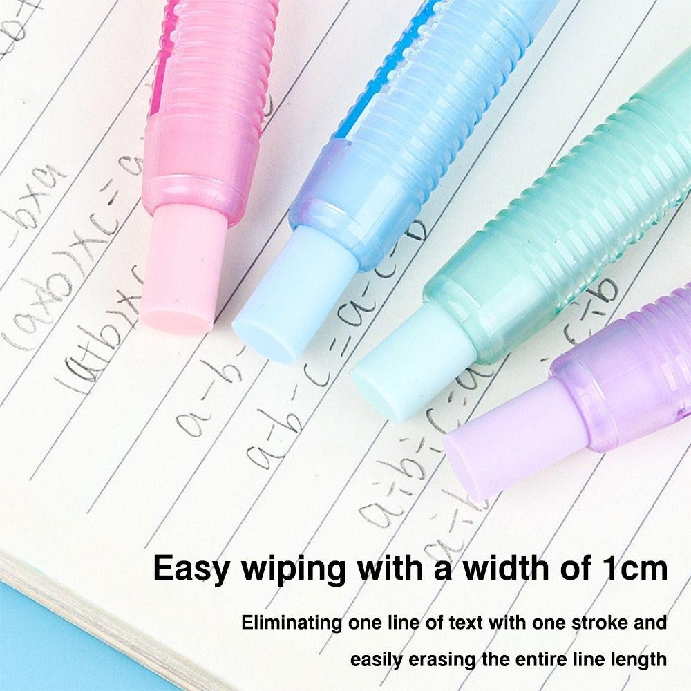 Herausdrückbarer Typ Herausschiebarer Radiergummi Einziehbarer Bleistift Wischwerkzeug Kreativer Bleistift Radiergummi Schreibwaren