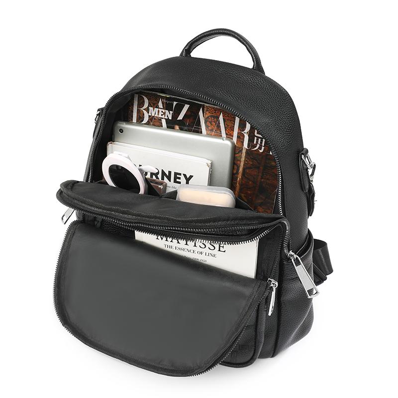 PU Backpack Multi-function Shoulder Bag Large Capacity Lightweight Women's Backpack