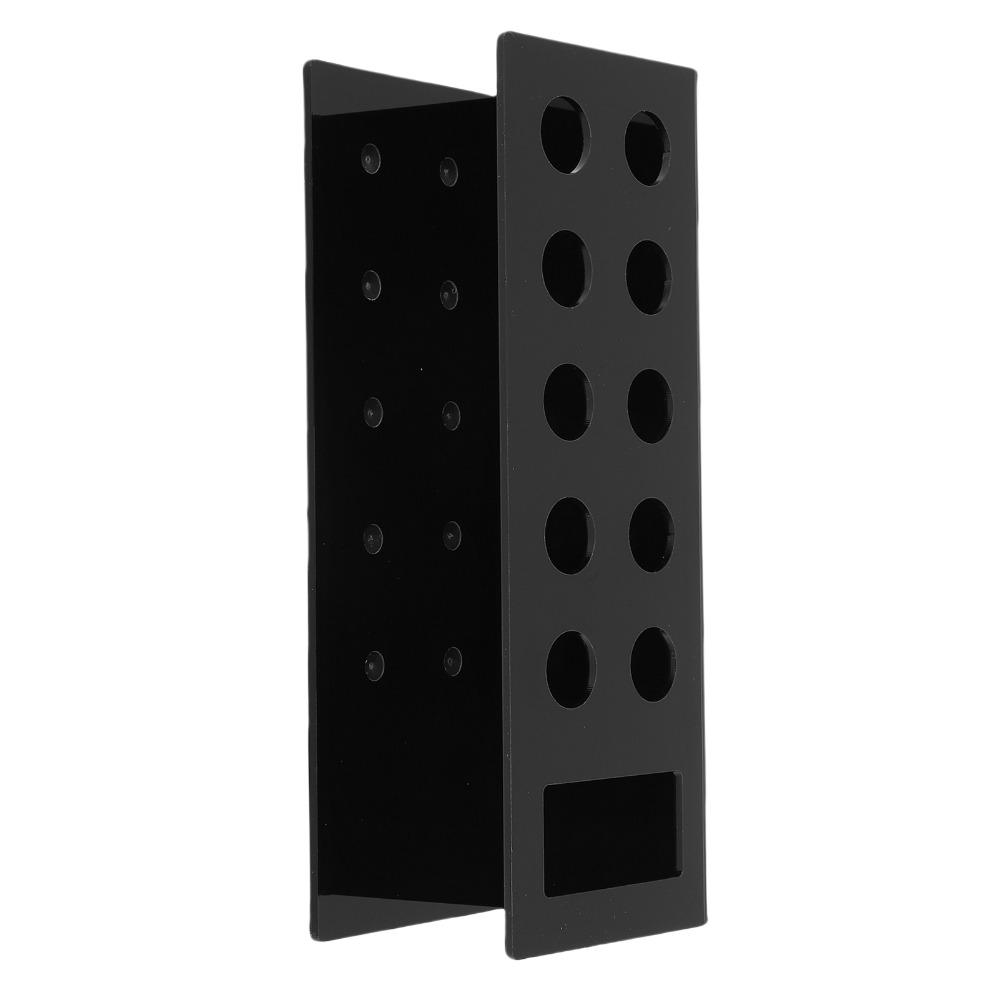 Space Saving Acrylic Marker Holder Wall Mounted Multi Grid Storage Rack Transparent 10 Slots Whiteboard Holder Home