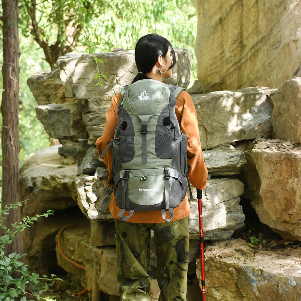 50L Outdoor Backpack Hiking MenTrekking Camping Rucksack Women Cycling Travel Daypacks Male Waterproof Mountaineering Backpacks