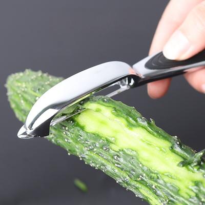 1 pièce Éplucheur Multifonctionnel pour Fruits Légumes Efficace Ergonomique Lame en Acier Inoxydable Prise Facile Outil de Cuisine