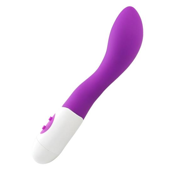 Women Silicone Vibrator 10 Vibration Modes Sex Toy Battery Powered G-Spot Vibrator Clitoral