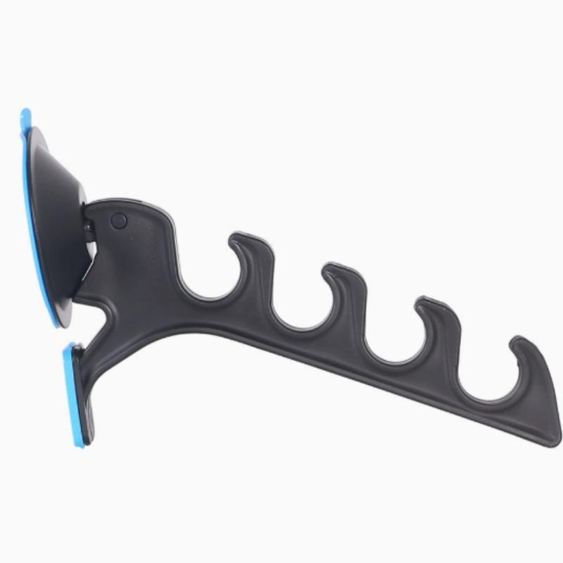 Suction Cup Mount Fishing Rod Holder, Car Use Storage Bracket, Convenient Fishing Gear Organizer