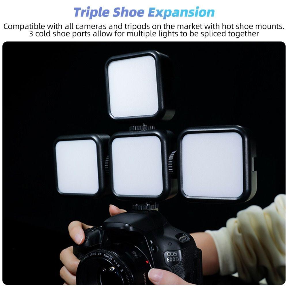 Three-color Clip Ring Flash Rechargeable Photography Lamp New Fill Light Selfie