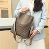 Rhomboid Backpack Women's Large Capacity Lightweight Waterproof Travel Bag Multifunctional Shoulder Bag