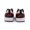 Nike Court Borough Low 2 GS White University Red Kids Sneakers Black BQ5448-110