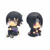 Popular Naruto anime figures Kakashi action figures Q version models cute Sasuke Itachi figures car decoration accessories toys