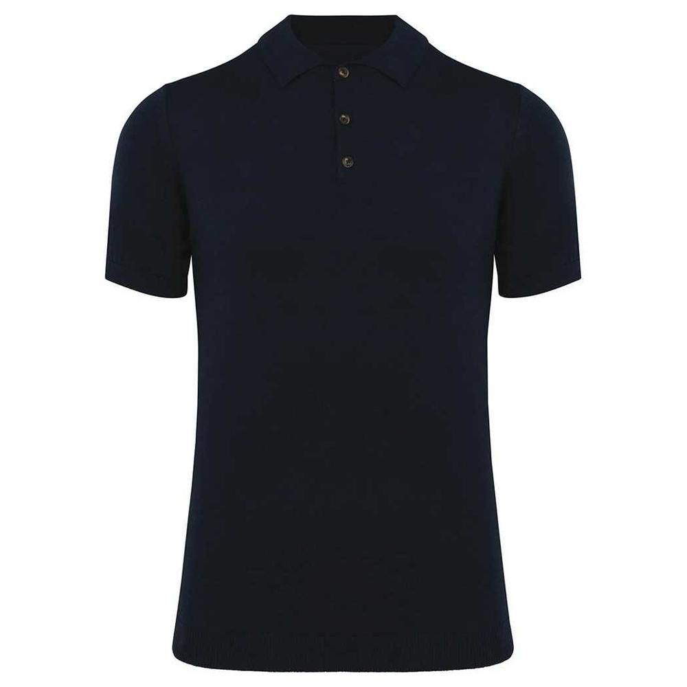 Spasso Mens Knitted Straight Polo Shirt