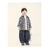 Boys Kids Loose Casual Solid Korean Style Long Trousers For Spring Autumn