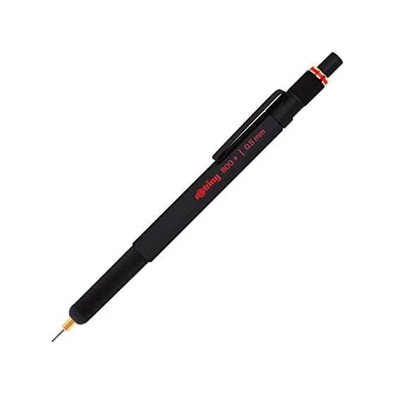 Rotring 800+ Mechanical Pencil + Stylus, Black, 0.5mm, 1900181