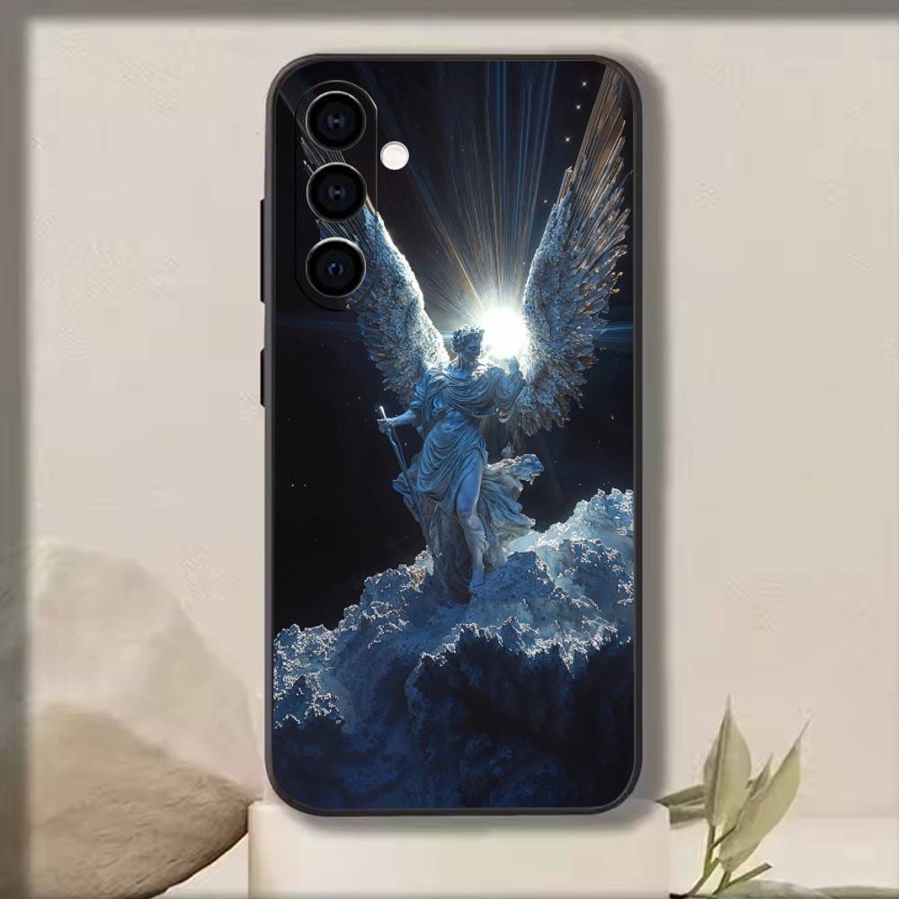 Dark Fantasy Gothic   Phone Case For Samsung Galaxy A73,A72,A71,A70,A53,A52,A51,Others Soft Black Cover