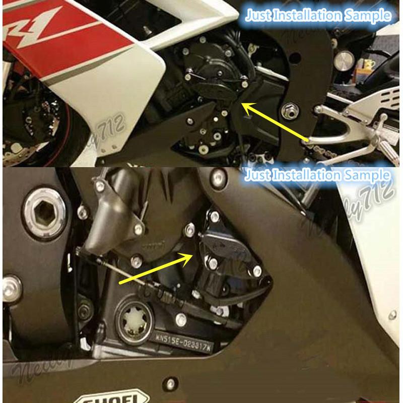 Motorbike For Yamaha YZF R1 2007 2008 Engine Stator Crash Pads Frame Slider Guard Cover Protector