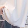 Damen-T-Shirt mit Rundhalsausschnitt, kurzen Ärmeln und Stickerei