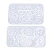 Food Safe Silicone Star Moon Pendant Mold Sturdy Silicone Accessories Mold For Handmade Earrings And Necklaces