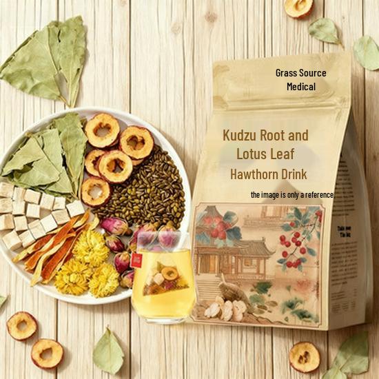 

Kudzu Leaf & Hawthorn Health Tea with Tangerine, Chrysanthemum, Cassia, Rose, and Lotus