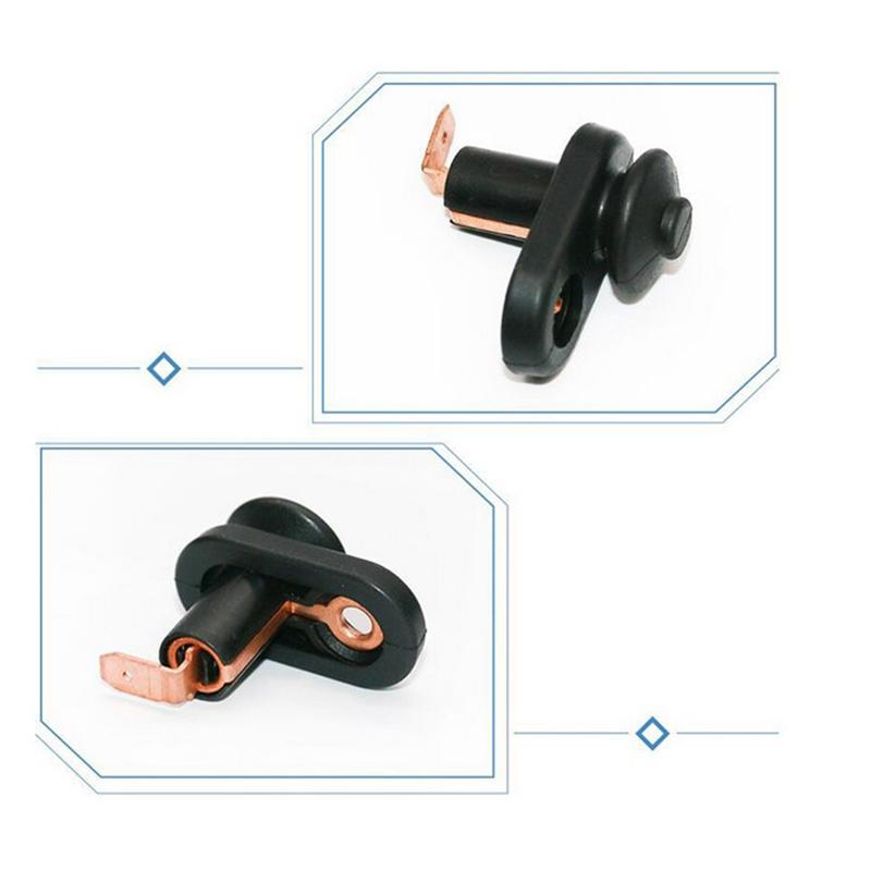2Pcs Universal Car Vehicle Interior Door Courtesy Light Lamp Switch Button