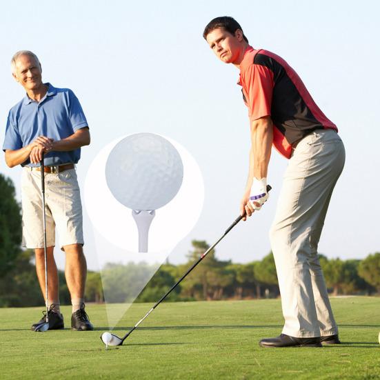 10/20/50 buc tricouri de golf tricouri de golf indepartabile din plastic Reduce frecarea Accesorii de golf cu rotire laterala Model steag SUA Teuri lungi de golf în vrac