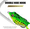 Promotion Factory Price Soft Wood and Silicone Frog Minnow Lure 5g 9g 13g 17.5g Artificial Bait for Trout and Carp Fishing