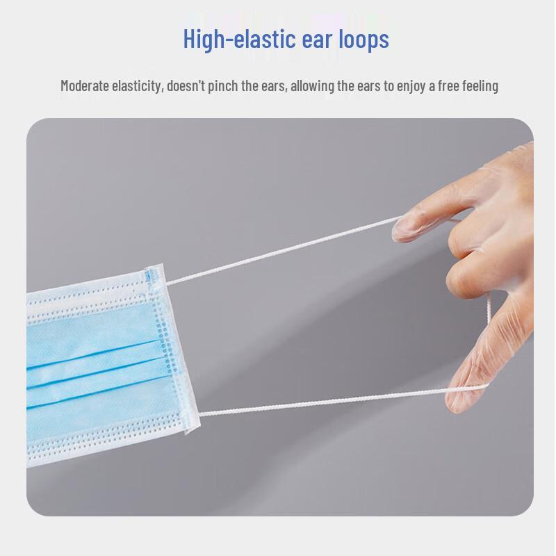Adult Disposable Earloop Face Masks
