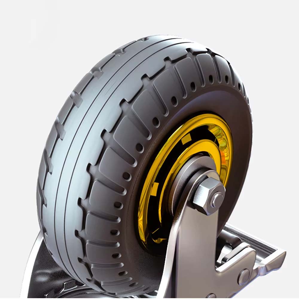 4-calowe/5-calowe uniwersalne ciche kółka meblowe 50 kg kółko do mebli obracane o 360 stopni kółka do wózka zamienne kółka obrotowe do krzesła biurowego