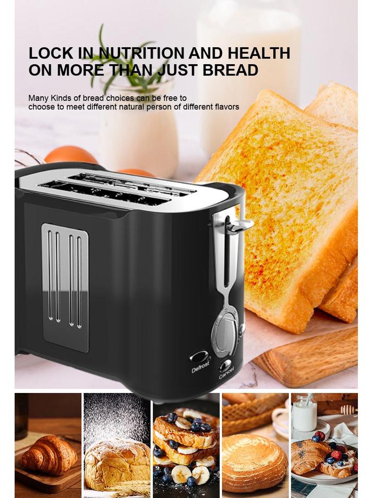 110V Stainless Steel Mini Breakfast Toaster (US Standard)
