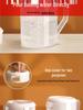 Large Capacity 5L Cold Water Pitcher, High Temperature Resistant, with Measuring Scale – Ideal for Milk Tea Shops and Tea Brewing.
