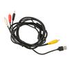 Digital Fiber Optical To Analog 2RCA 3.5mm Jack Stereo Audio Cable for TV DVD Network Set Top Box