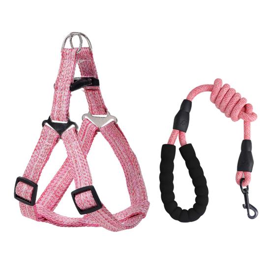 Dog Chest Strap Comfortable Portable Polyester 120cm Small Medium Pet Puppy Harness for Outdoor
