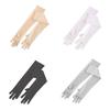 Sun Protection Ice Silk Sleeves Gloves Anti-UV Cycling Gloves Elastic Sunscreen Sleeve  Women