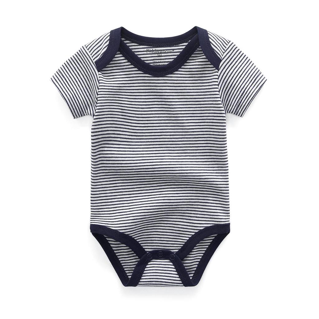 Newborn Baby Boy Clothes Kiddiezoom Cotton O-Neck Short Sleeve Baby Bodysuits Clothing