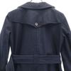 COACH trench coat 2 Navy Women Used