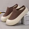 Shoes Women's Summer Platform Women's Shoes Comfortable Casual Shoes Fashionable Versatile Heightening Shoes Bag Head Slippers Fisherman Shoes