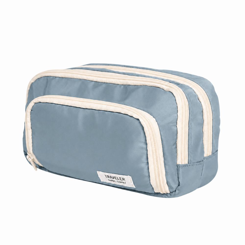 Large Capacity Pencil Case Multi Layer Compartment Stationery Box Simple Pen Case Student Supplies